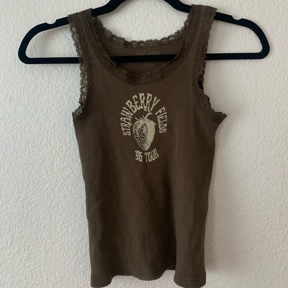 Brandy Melville Tops - Brandy Melville tank Strawberry Fields